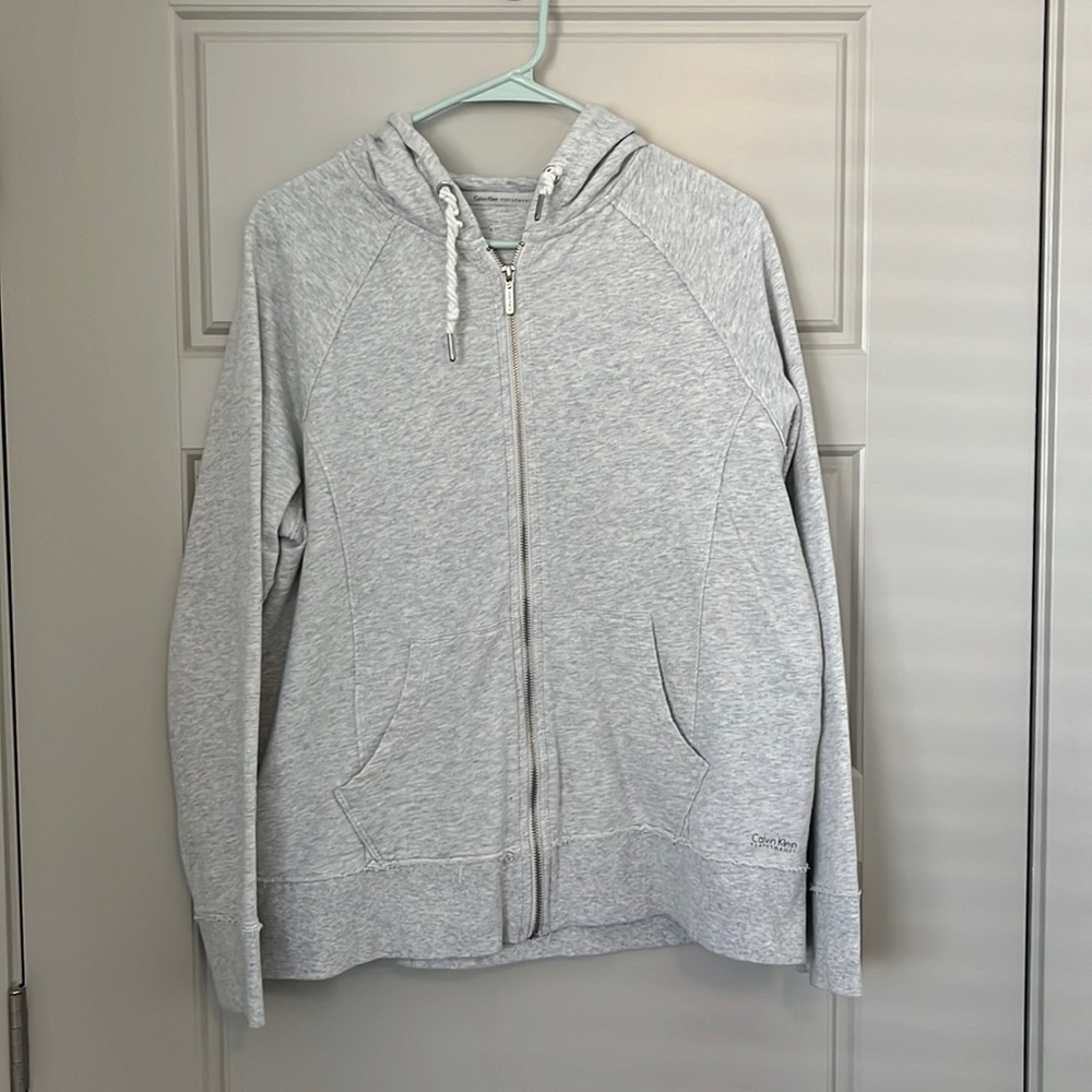 Calvin Klein performance zip up hoodie